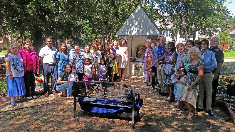 Wayside Shrine at St. Ann's Parish in Coppell- 10 Year Anniversary Celebration